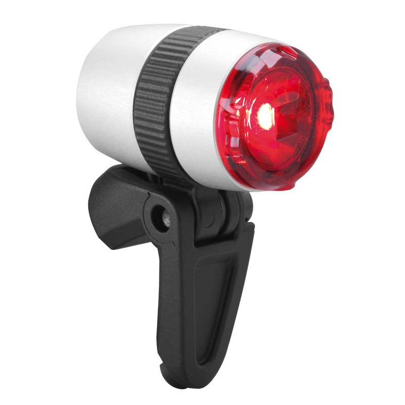 LED Dynamo Rucklicht bm µ StandlichtSchutzblechbefestigungsilb